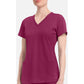 Monica Top dames met V-hals en moderne pasvorm met stretchmateriaal