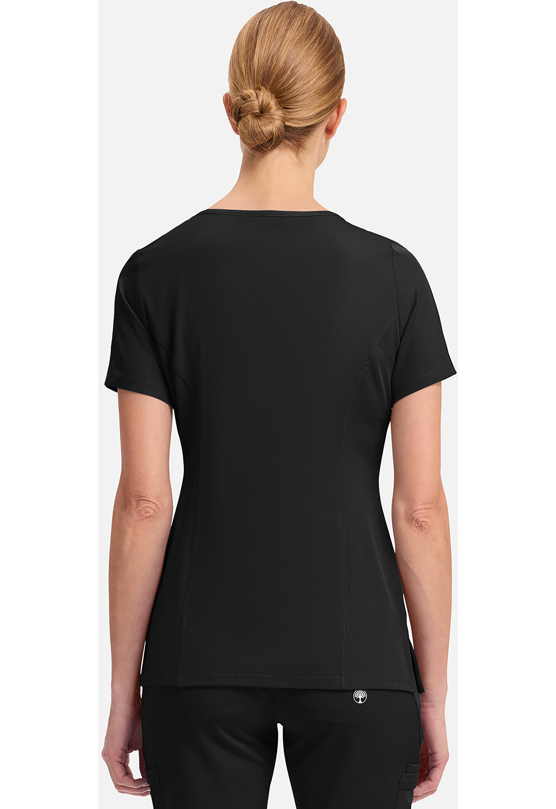 Madison top dames met overslaglook en moderne pasvorm