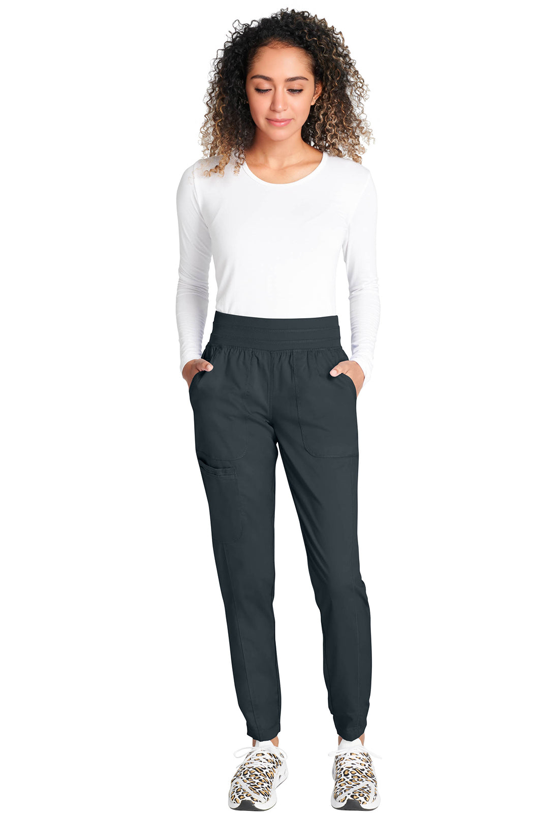 Natural Rise Jogger met ademende mesh tailleband en 2-way stretch WWE011
