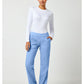 Cherokee Workwear Pull-on broek met middelhoge taille en rechte pijpen met elastische tailleband en cargozak WWE110