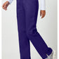 Cherokee Workwear Pull-on broek met middelhoge taille en rechte pijpen met elastische tailleband en cargozak WWE110