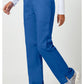 Cherokee Workwear Pull-on broek met middelhoge taille en rechte pijpen met elastische tailleband en cargozak WWE110