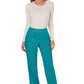 Cherokee Workwear Pull-on broek met middelhoge taille en rechte pijpen met elastische tailleband en cargozak WWE110
