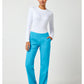 Cherokee Workwear Pull-on broek met middelhoge taille en rechte pijpen met elastische tailleband en cargozak WWE110