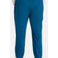 Halfhoge joggingbroek met taps toelopende pijpen en gebreide tailleband WWE115