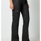 Mid-rise jeans met gematigde uitlopende pijpen en trekkoord met cargozakken en 2-way stretch WWE120