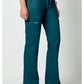 Mid-rise jeans met gematigde uitlopende pijpen en trekkoord met cargozakken en 2-way stretch WWE120