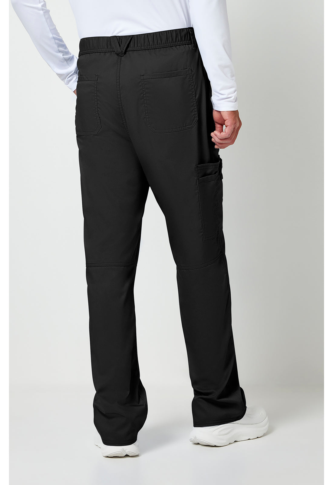 Cherokee Workwear Herenbroek met middelhoge taille en taps toelopende pijpen met 7 zakken en 2-way stretch WWE140