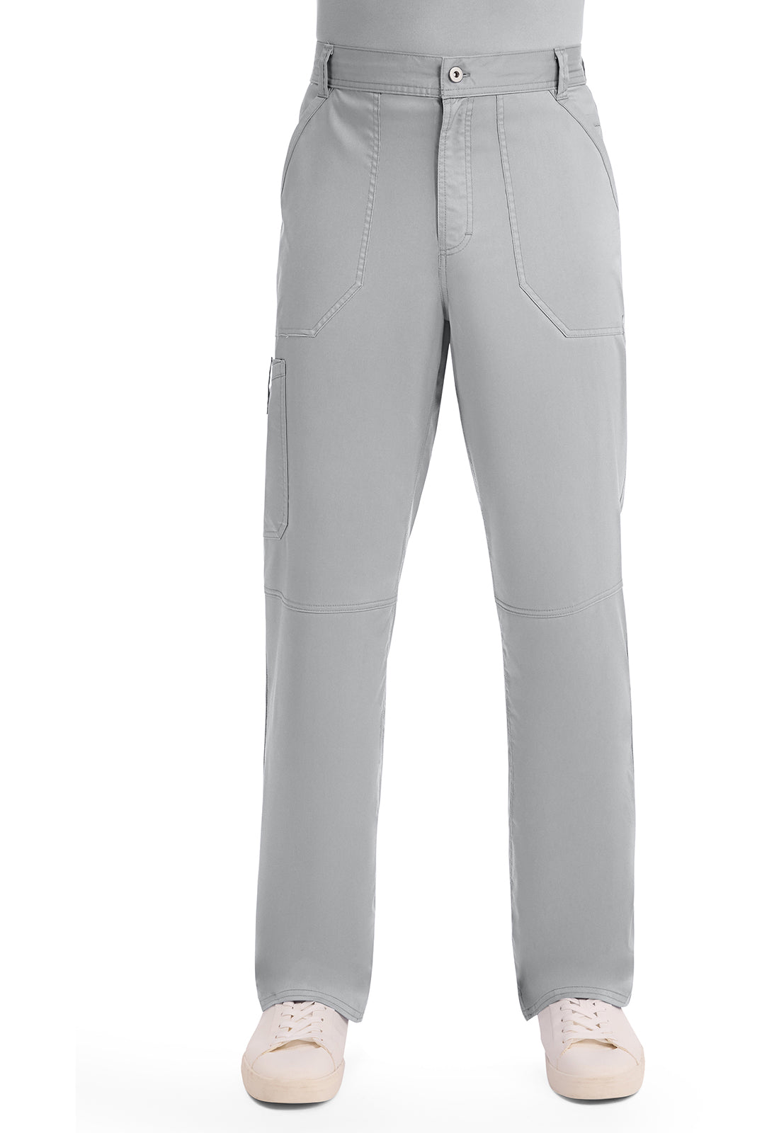 Cherokee Workwear Herenbroek met middelhoge taille en taps toelopende pijpen met 7 zakken en 2-way stretch WWE140