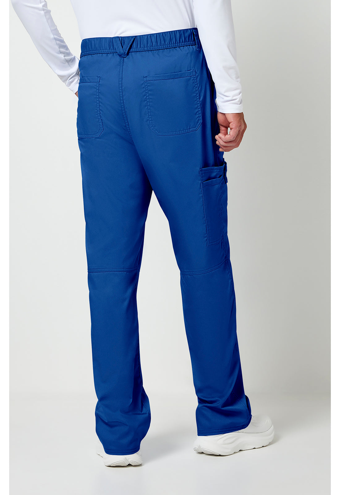 Cherokee Workwear Herenbroek met middelhoge taille en taps toelopende pijpen met 7 zakken en 2-way stretch WWE140