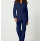 Cherokee Workwear Warming-upjack met drukknoopsluiting met geribde manchetten en 2-way stretch WWE310