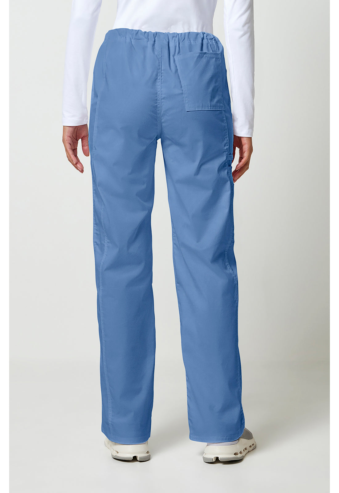 Cherokee Workwear Unisex cargo broek met trekkoord met rechte pijpen en Core Stretch WWE4043