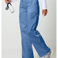 Cherokee Workwear Unisex cargo broek met trekkoord met rechte pijpen en Core Stretch WWE4043