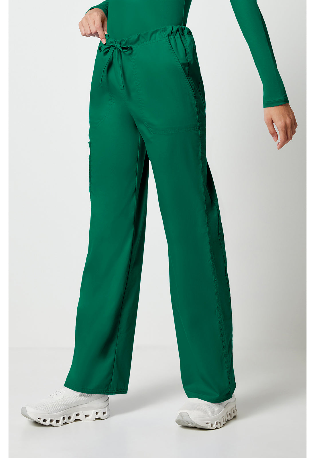 Cherokee Workwear Unisex cargo broek met trekkoord met rechte pijpen en Core Stretch WWE4043