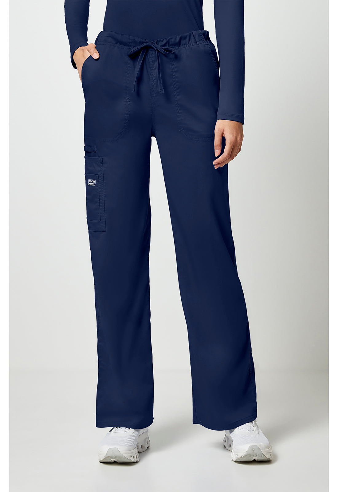 Cherokee Workwear Unisex cargo broek met trekkoord met rechte pijpen en Core Stretch WWE4043
