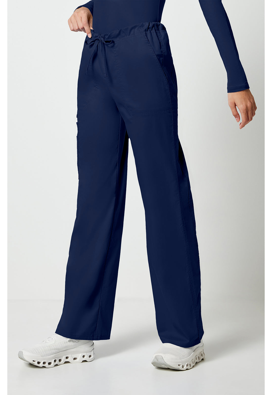 Cherokee Workwear Unisex cargo broek met trekkoord met rechte pijpen en Core Stretch WWE4043