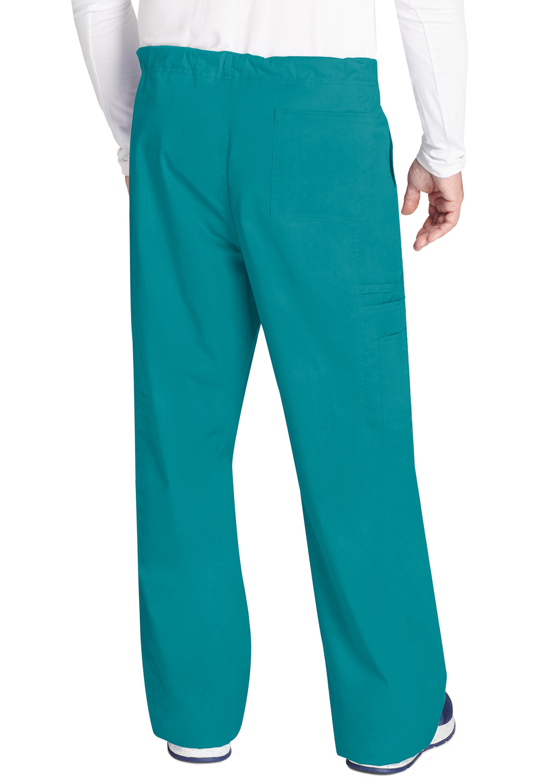 Cherokee Workwear Unisex cargo broek met trekkoord met rechte pijpen en Core Stretch WWE4043