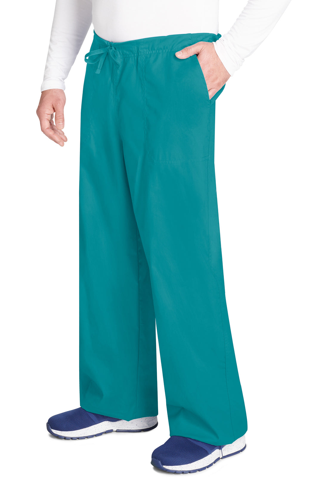 Cherokee Workwear Unisex cargo broek met trekkoord met rechte pijpen en Core Stretch WWE4043