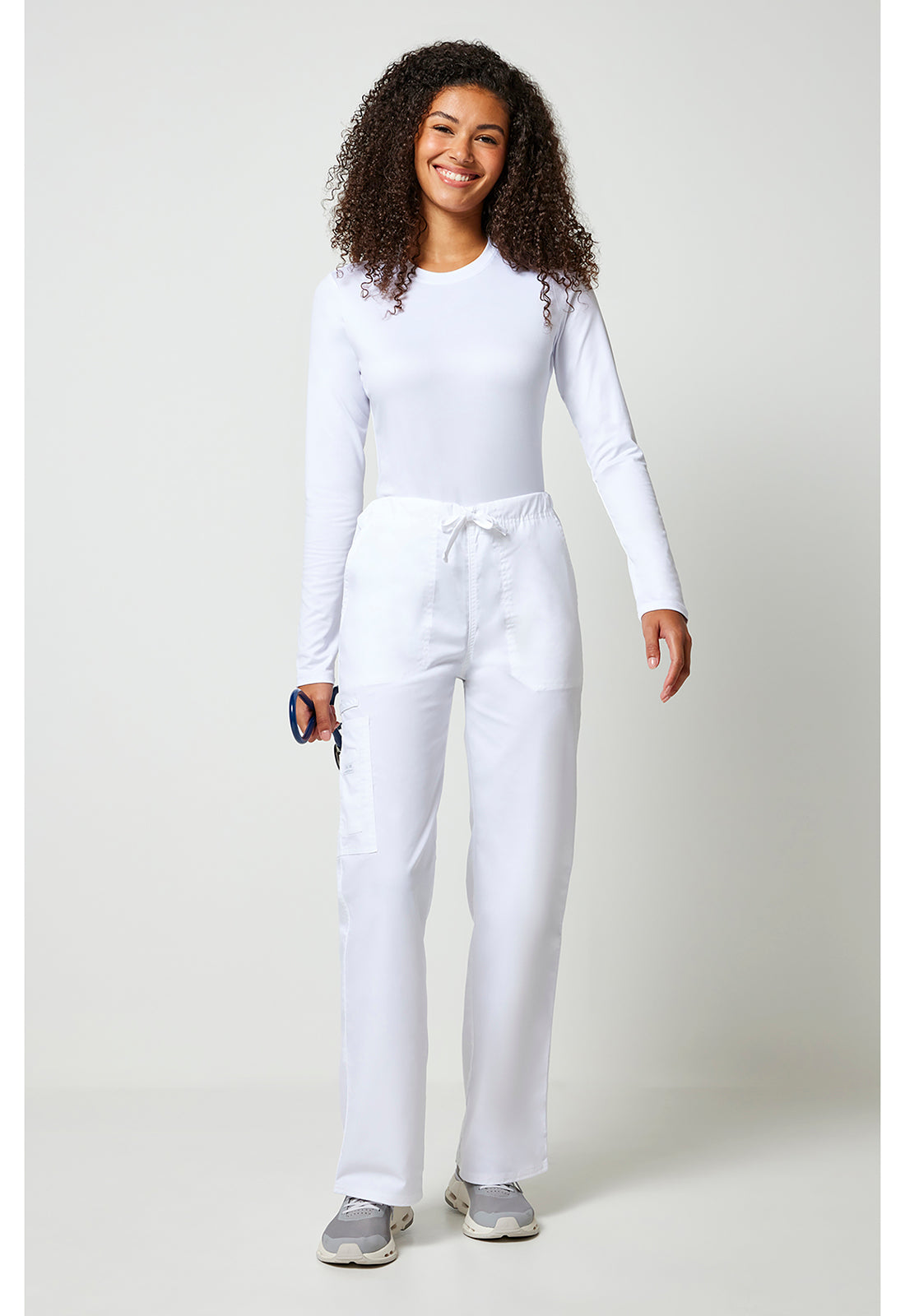 Cherokee Workwear Unisex cargo broek met trekkoord met rechte pijpen en Core Stretch WWE4043
