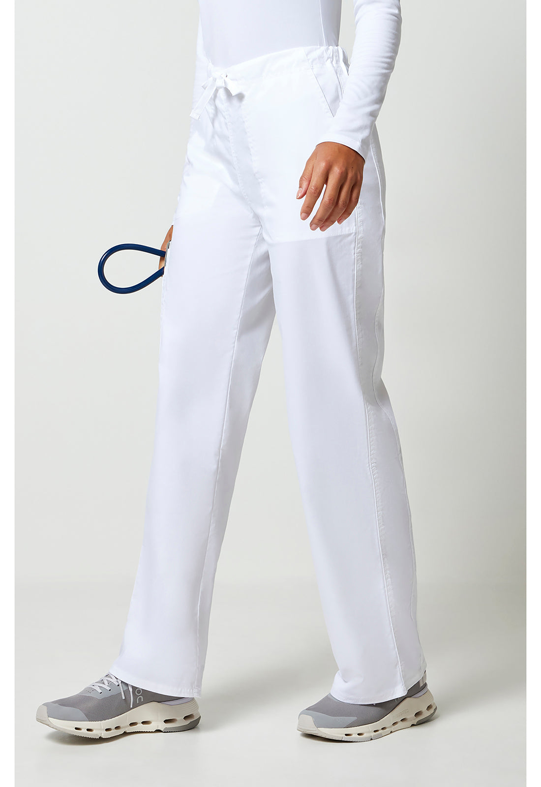 Cherokee Workwear Unisex cargo broek met trekkoord met rechte pijpen en Core Stretch WWE4043