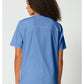 Unisex V-hals top met traditionele pasvorm en 2-way stretch