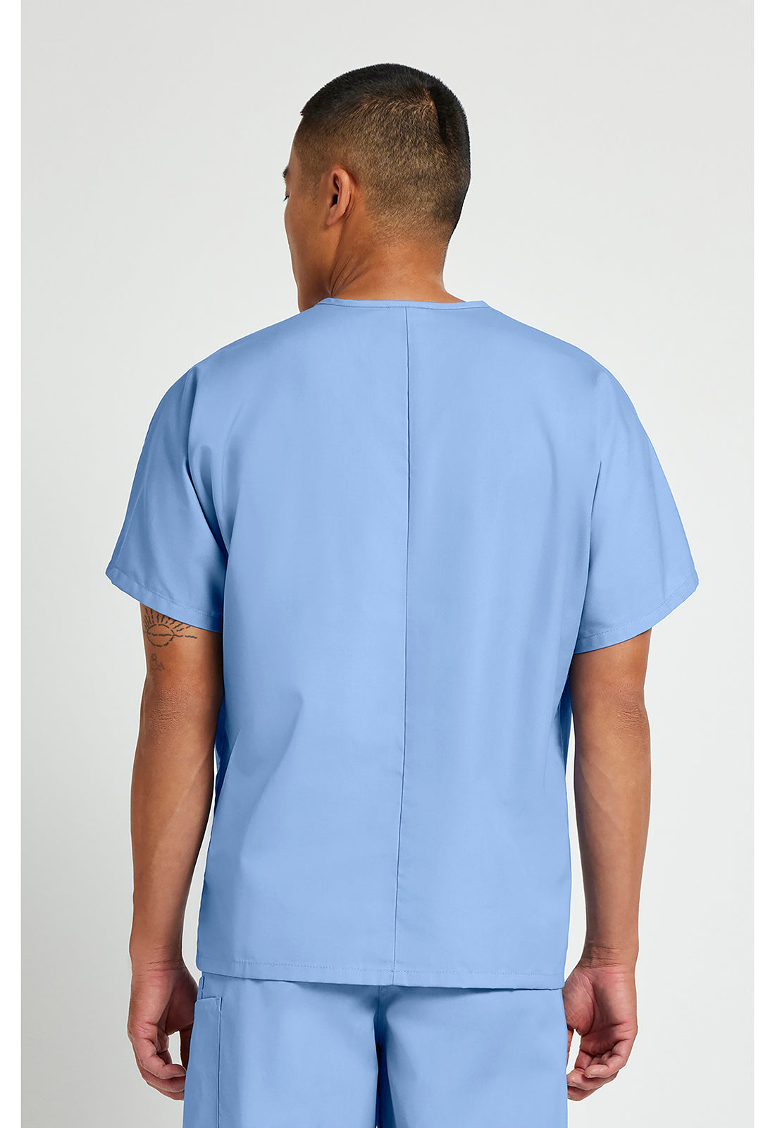 Cherokee Workwear Unisex tuniek met V-hals met vleermuismouwen en borstzak WWE4777