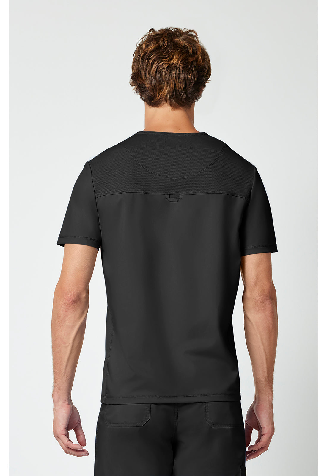 Cherokee Workwear Heren T-shirt met V-hals met mesh details en veiligheidsritszak WWE603