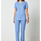 Cherokee Workwear Top met V-hals met prinsessennaden, instrumentlus en 2-way stretch WWE620