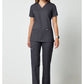 Cherokee Workwear Top met V-hals met prinsessennaden, instrumentlus en 2-way stretch WWE620