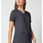 Cherokee Workwear Top met V-hals met prinsessennaden, instrumentlus en 2-way stretch WWE620