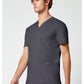Heren T-shirt met V-hals met moderne pasvorm en ID-lus WWE670