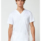 Heren T-shirt met V-hals met moderne pasvorm en ID-lus WWE670