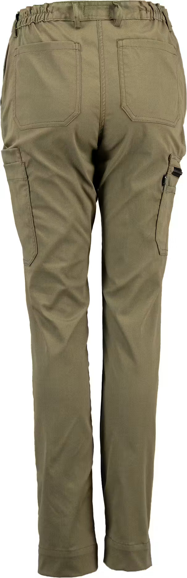Alsico dames werkbroek Elsa groen achterkant
