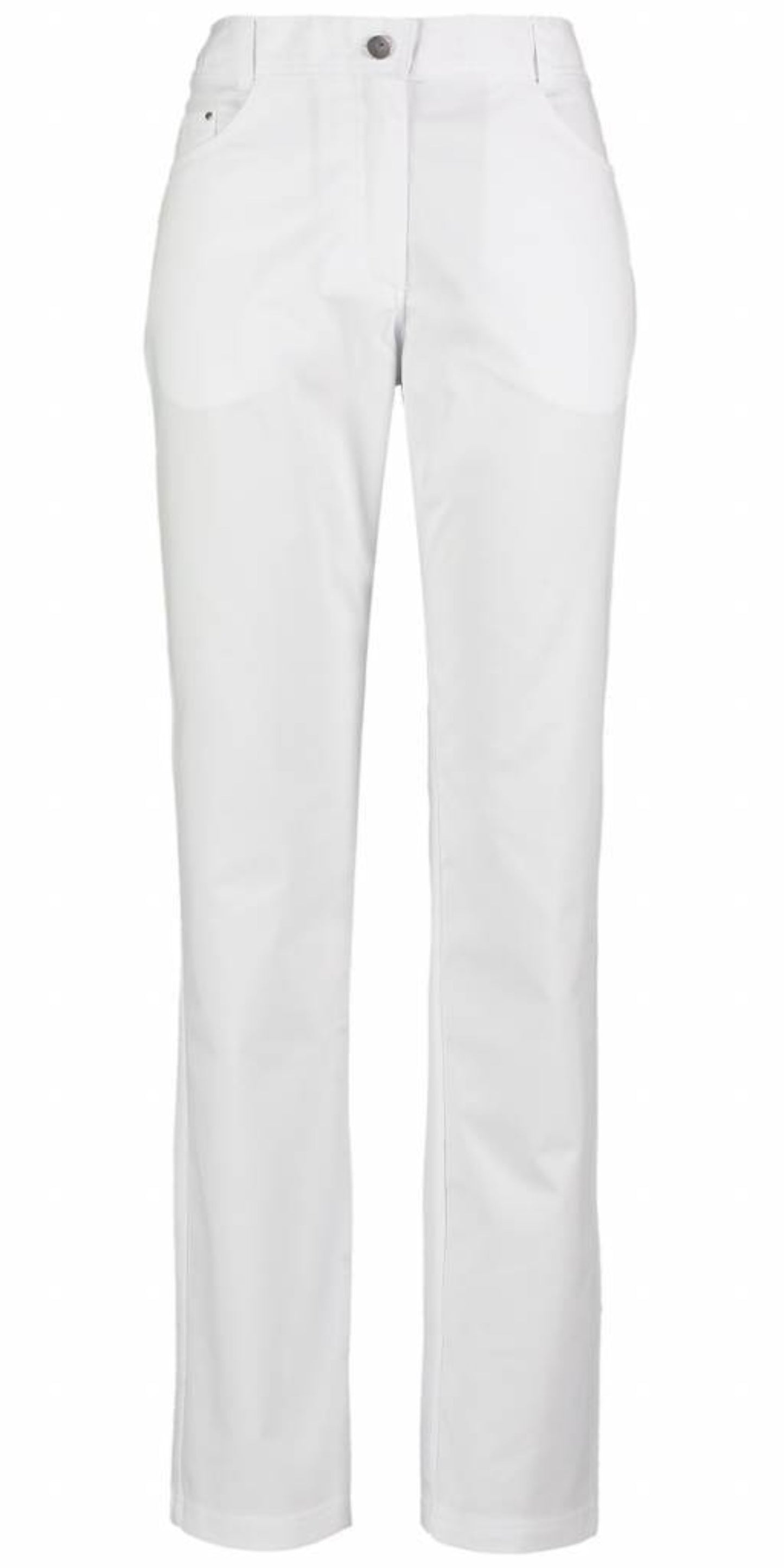 Broek Tatum wit UITVERKOOP - Zorgkleding.be